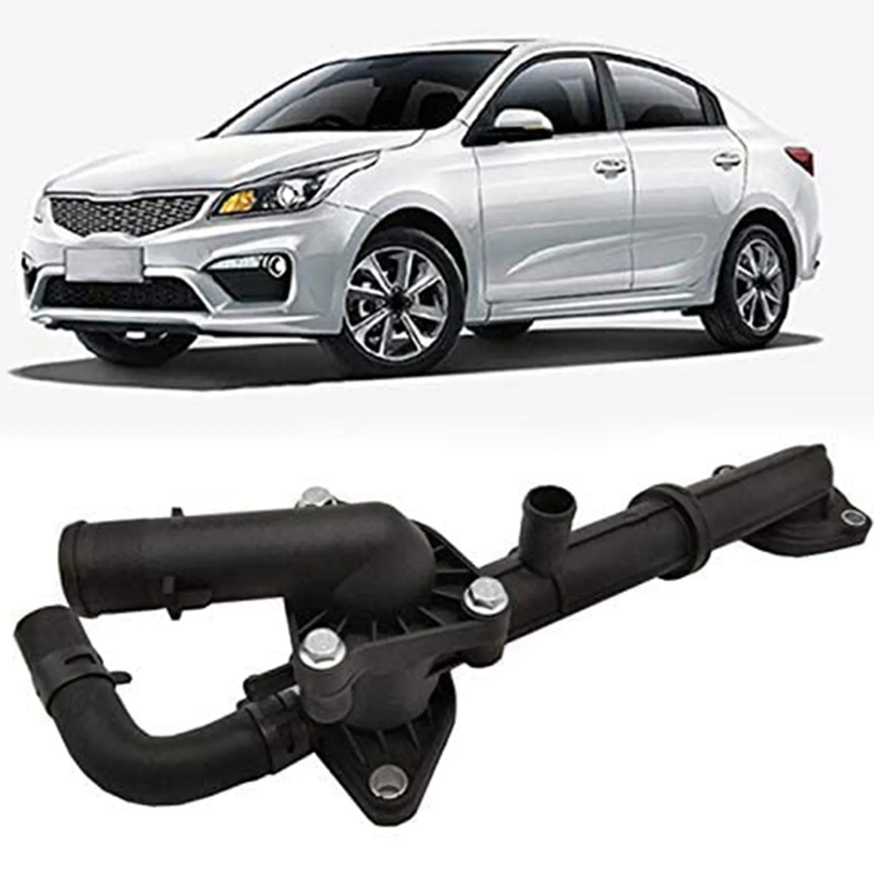 

A76T-Thermostat Housing Suit For Kia Picanto 04-10 For Amica Atos Atoz Santro 25600-02566 2560002566