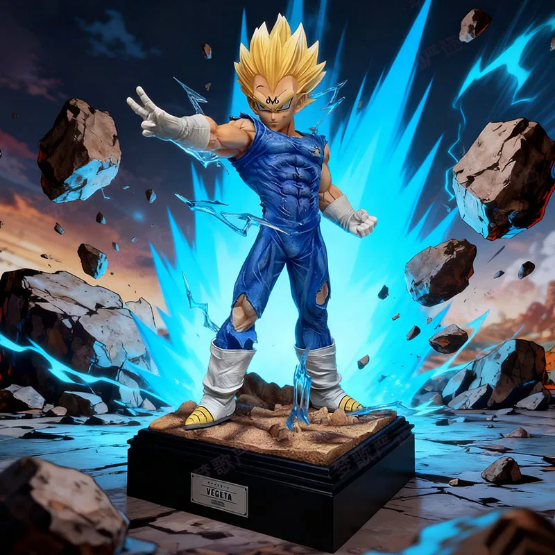 

30 см Модель Majin Vegeta, аниме Dragon Ball Z, экшн-фигурка DBZ Vegeta Figuras, коллекция украшений для рабочего стола, игрушки, подарок для детей