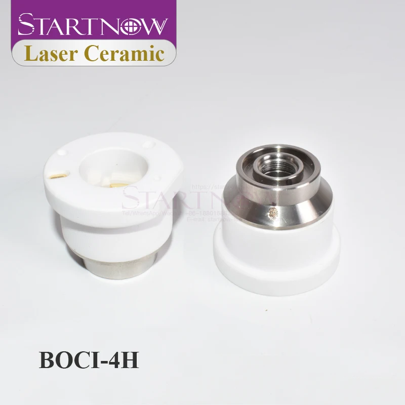 Startnow Laser Ceramic Ring of Laser Nozzle Holder High Power for BOCI Fiber Laser Cutting Machine Head  Welding Nozzles Parts