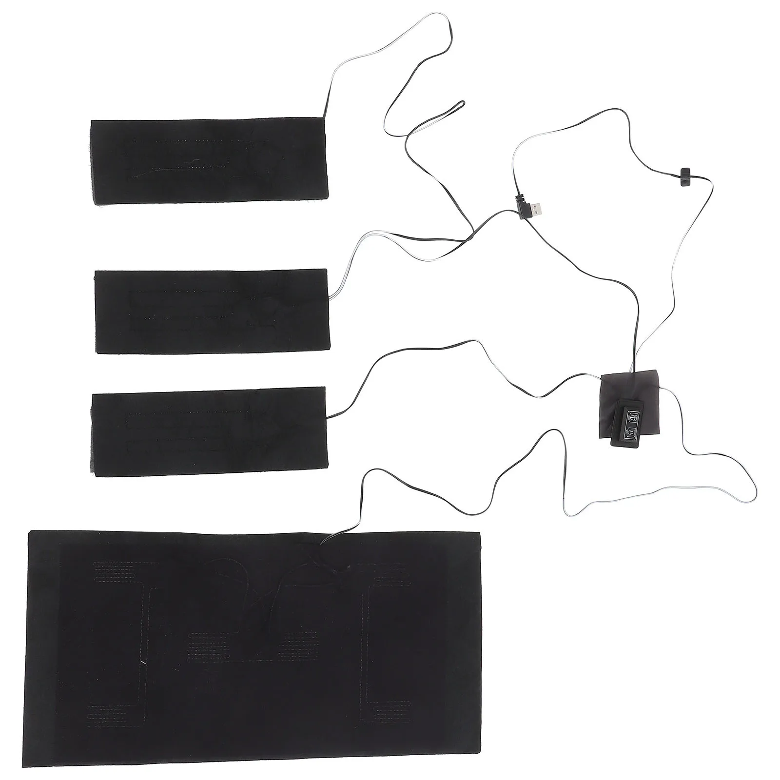 

Heating Vest Pad Electric Clothes Heater Complex Fiber Adjustable Temperature Winter Warm Clothing Accessory Heating Pads