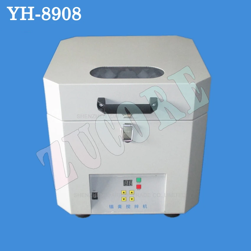 1 pieza nuevo mezclador automático de pasta de soldadura YH-8908 mezclador de crema de estaño 500g-1000g