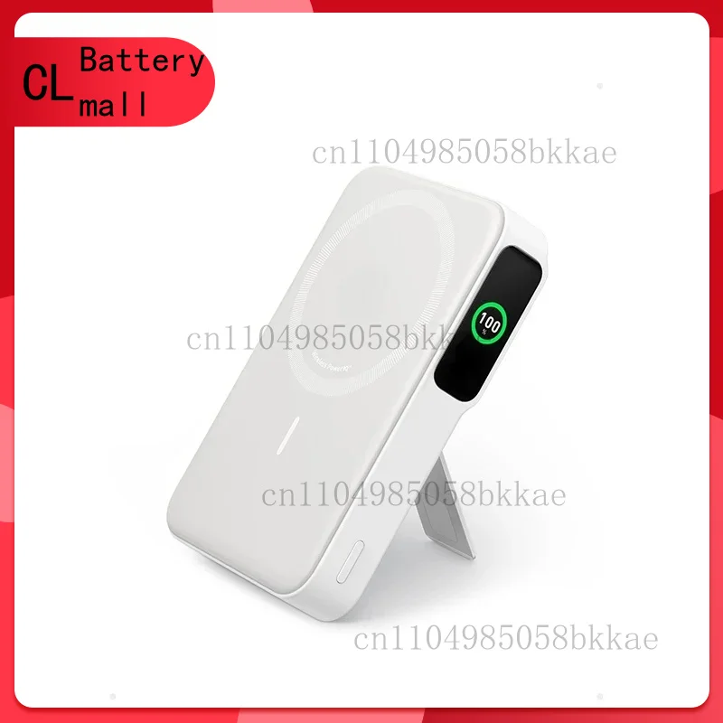 for Anker MagGo Power Bank Qi2 15W Ultra-Fast  for MagSafe Portable 10000mAh Display Magnetic Backup Battery Pack for iPhone
