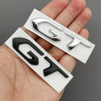 3D Metal Car Sticker GT Logo Emblem Trunk Badge Decals For Peugeot 308 408 508 307 205 206 208 3008 5008 4008 2008 Accessories