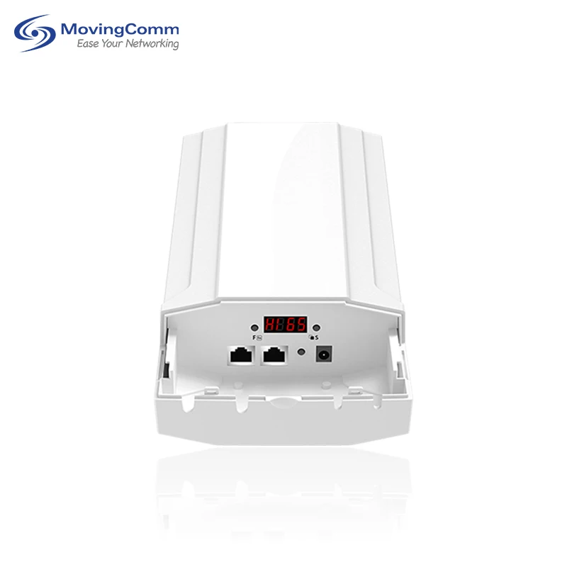 802.11Ac Wifi Bridge Outdoor Ip65 Cpe Router 5 Km نقطة اتصال طويلة المدى نقطة وصول 1200Mbps ثنائي النطاق ذكي خارجي واي فاي