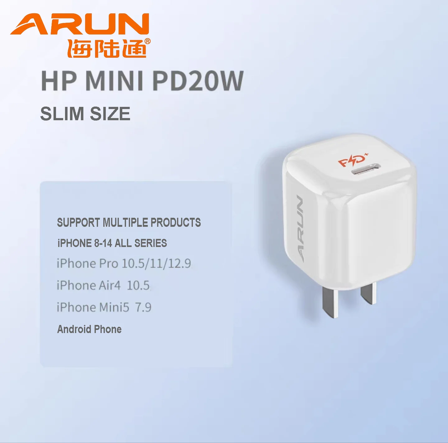 

Arun Hpmini Type C Fast Charger 20W QC PD 3.0 Mini Portable USB C Charger For IPhone 13 12 Pro IPad Xiaomi Mobile Phone Adapter