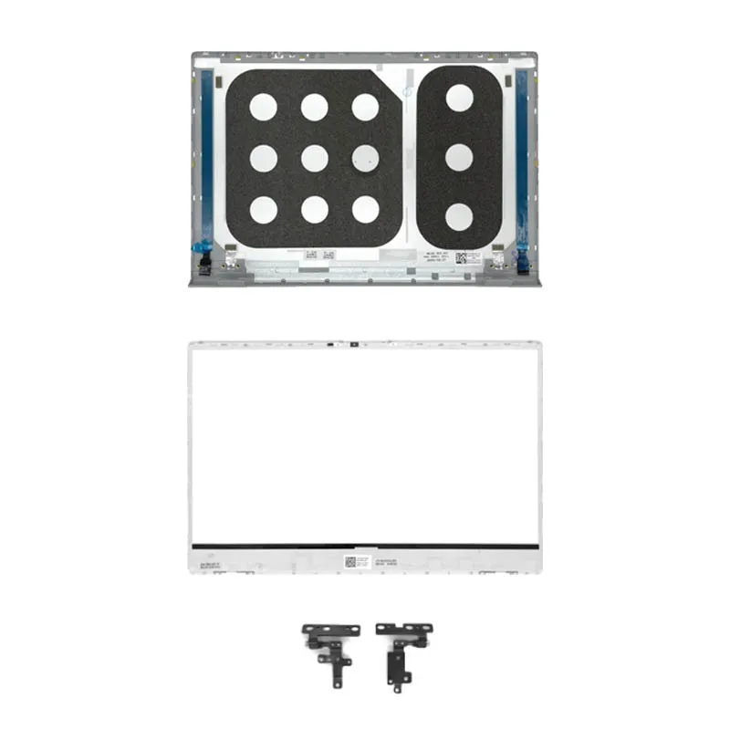 

For Dell Inspiron 14 5401 5402 5405 New Laptop Top Case 0WK1KG LCD Screen Back Cover Front Bezel Hinges 14.0 Inch Silver Metal