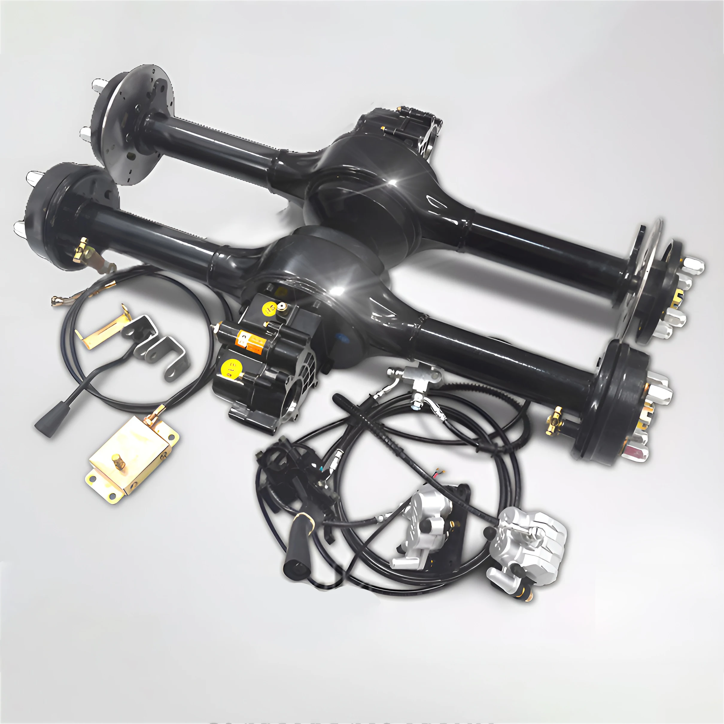 2000W-3000W BLDC DC Brushless Atv Rear Axle Assembly  PMDC for Electric Rickshaws Boats Shaft 3500rpm 72V Permanent Magnet