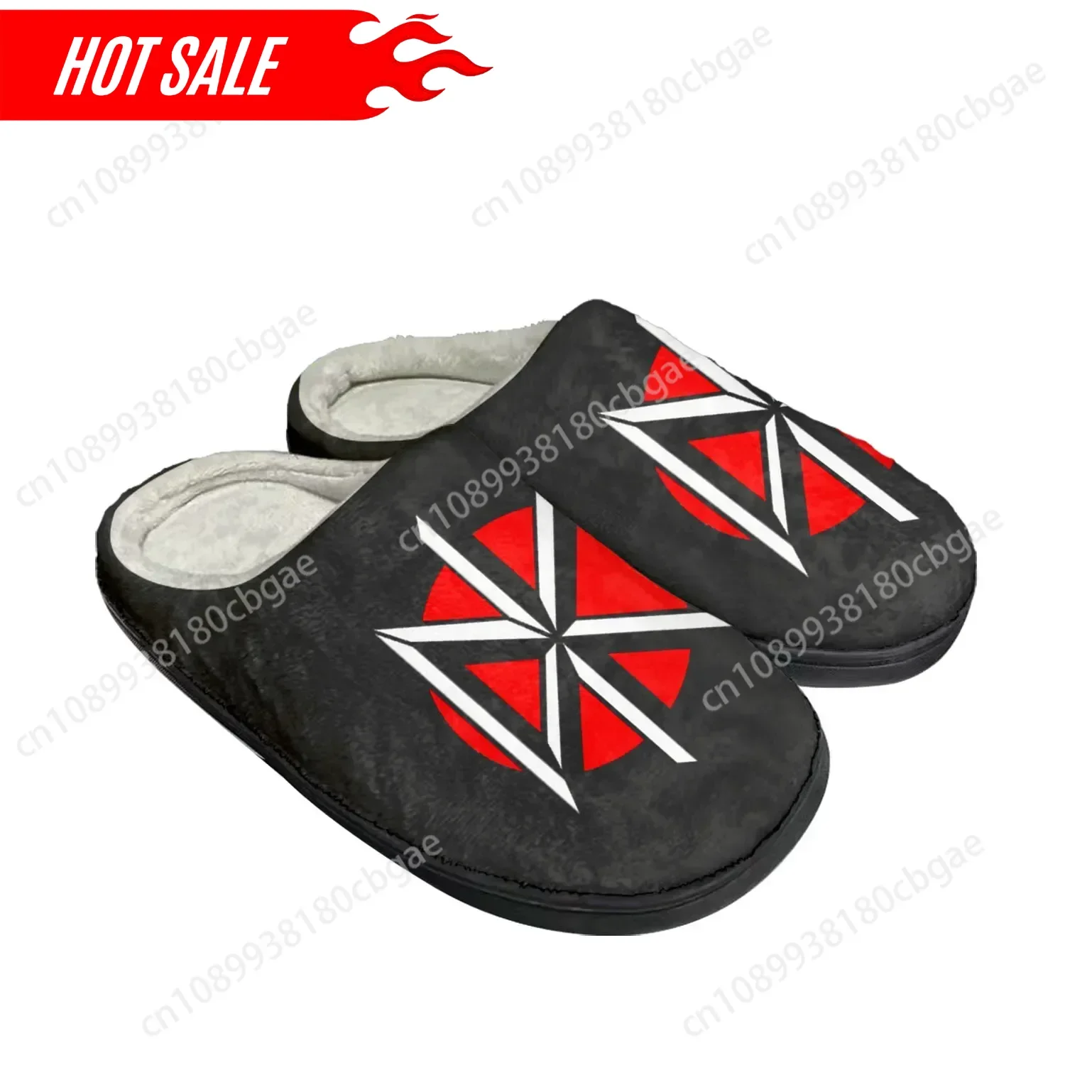 

Dead Rock Band Kennedys Pop Home Cotton Custom Slippers Mens Womens Sandals Plush Bedroom Casual Keep Warm Shoe Thermal Slipper