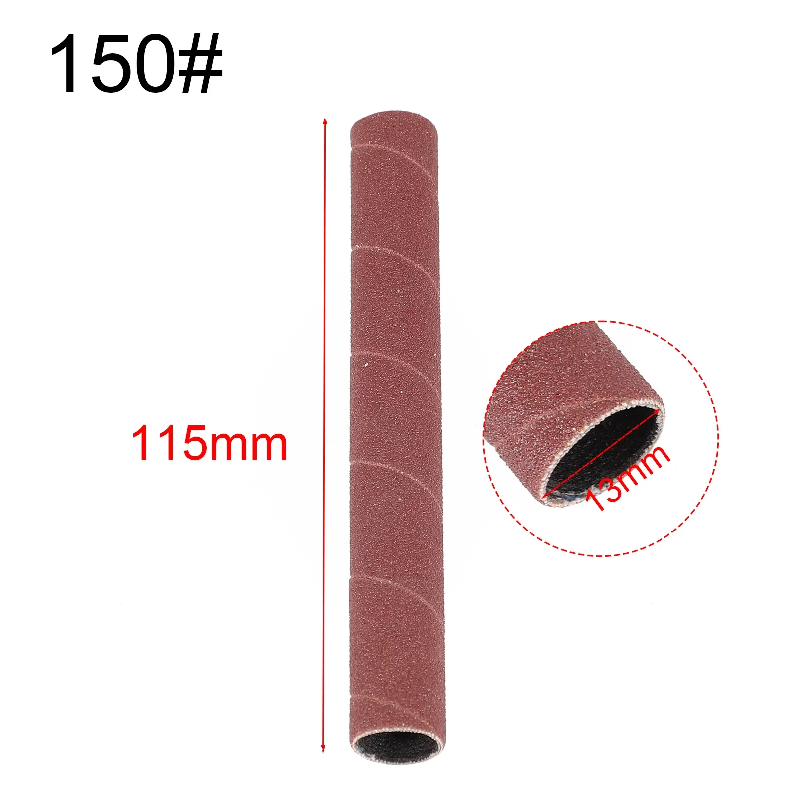 Sanding Drum Sleeves Sander Sleeves 115mm Length 4.5inch Sanding Paper Drum Accessories Mixed Vibrating Spindle