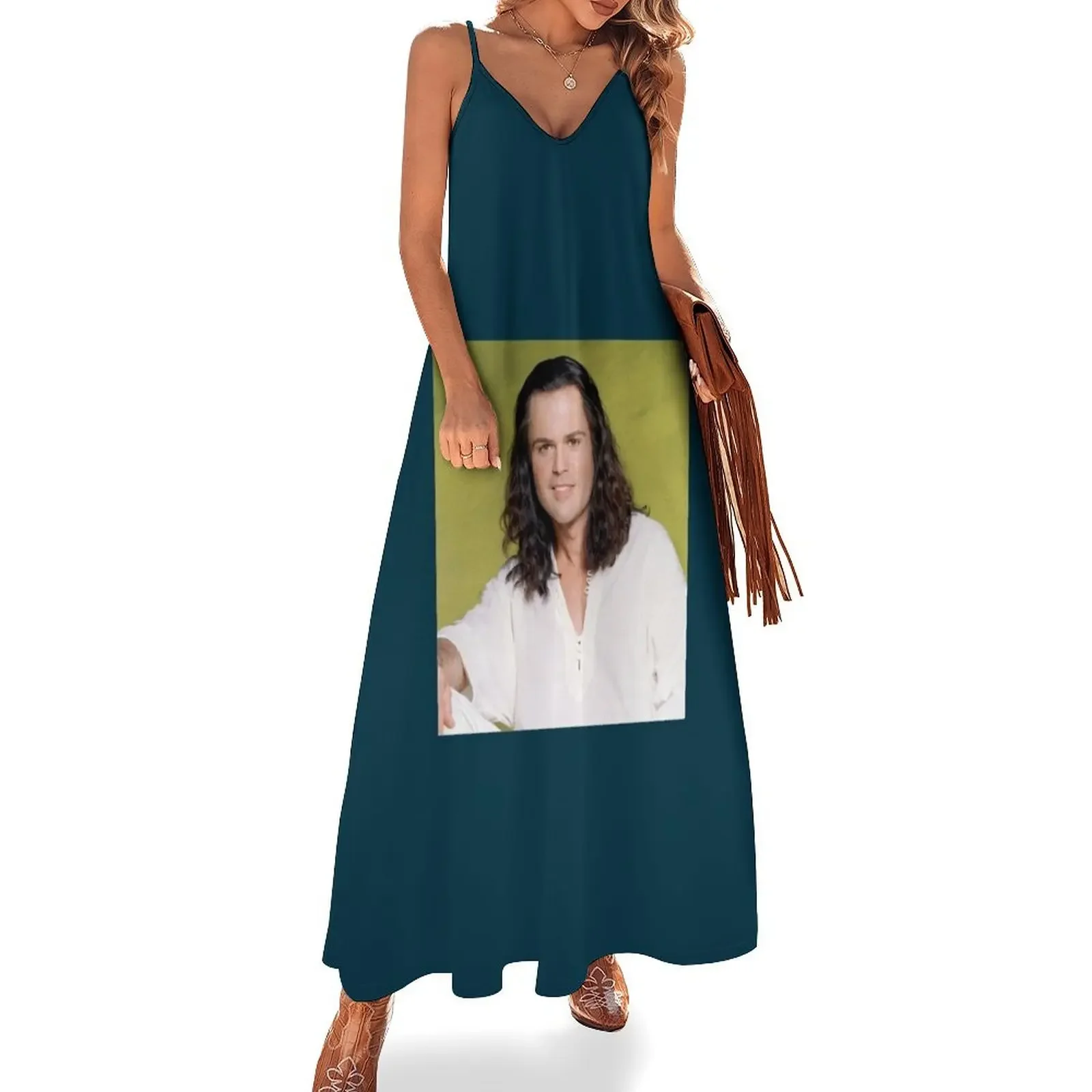 

Copy of Donny Osmond Vintage Sleeveless Dress woman dress luxury evening dress woman for wedding