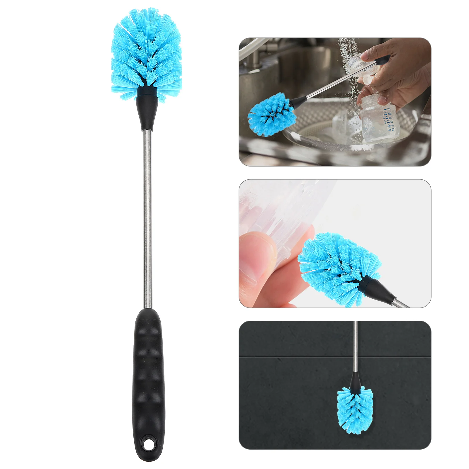 Bottle Brush Multi-function Milk Bottle Cleaner Cleaning Brush Long Handle Scrub Brush long bottle brush