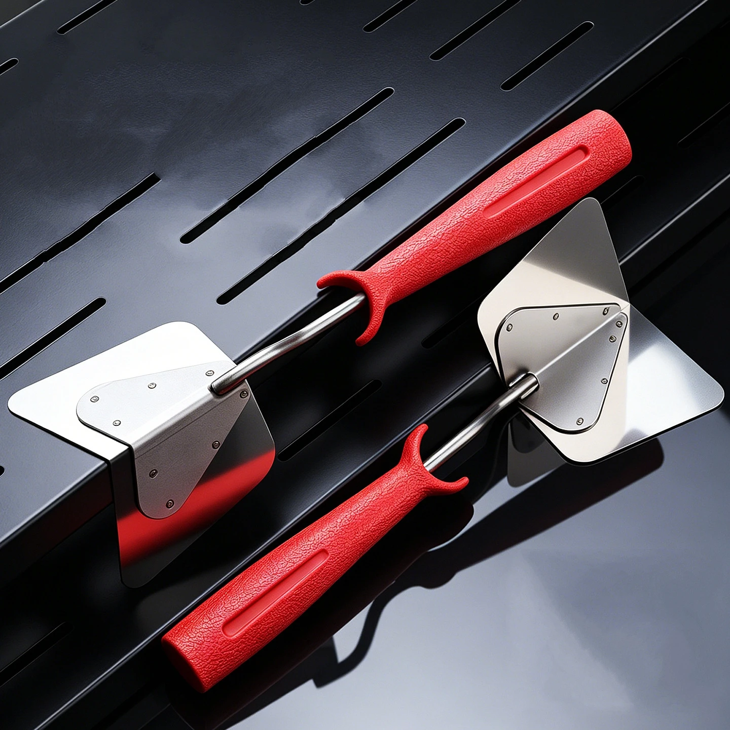 Drywall Corner Tool Outside / Inside Corner Knife 8x6cm Stainless Steel Corner Trowel for Drywall Gyprock Plasterboard