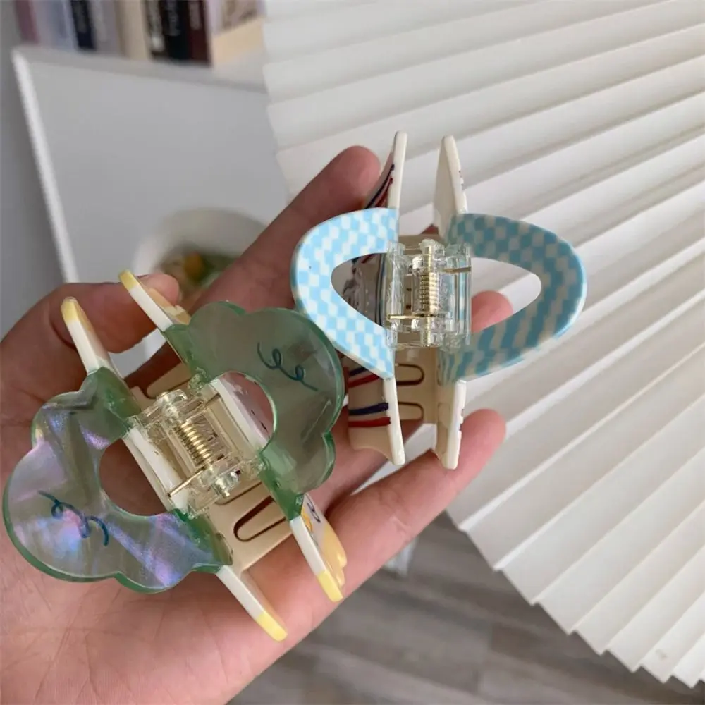 Acetic Acid Acetate Hair Claw Mini Handbag Shape Grab Clip Cartoon Bear Hair Clip Headdress Shark Clip Rhinestone Hairpin Daily