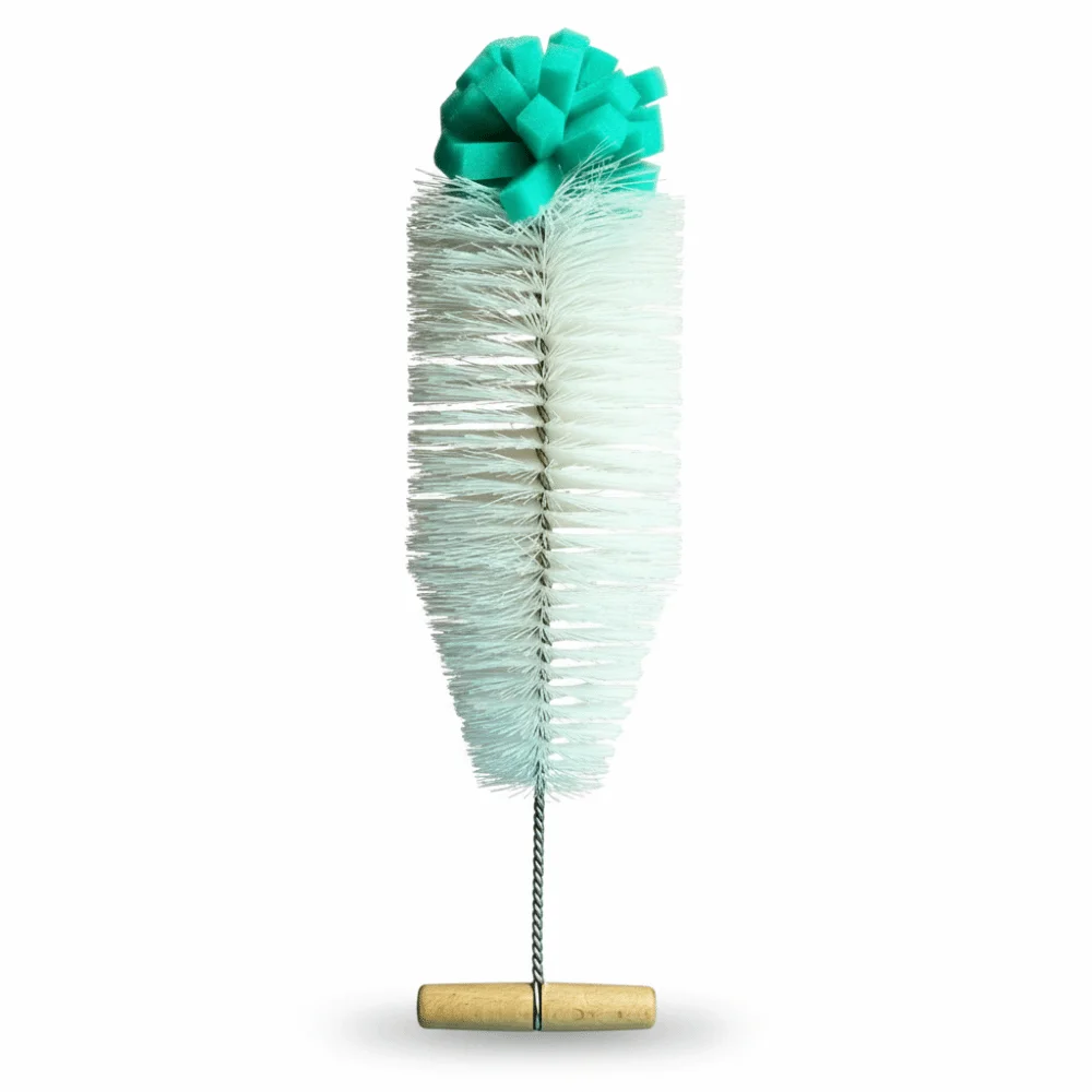 Flexible Long Handle Bottle Brush Cleaning Tool Glassware Cleaning Brush Sponge Brush Kettles
