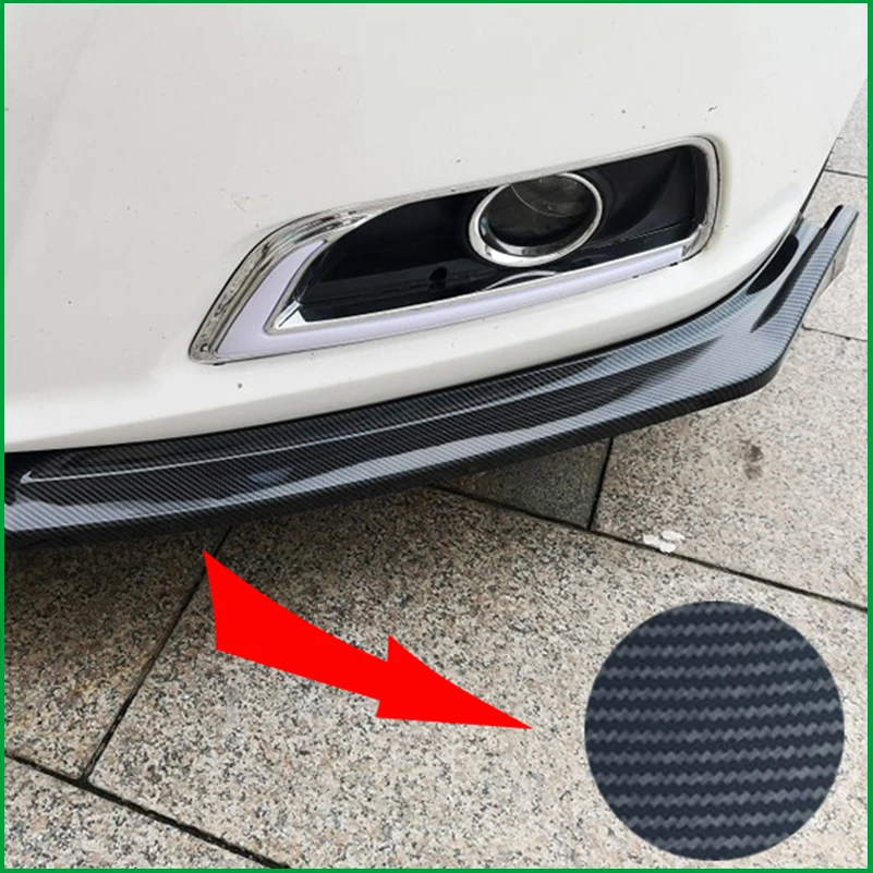 For Chevrolet Malibu 2011-2014 Front Bumper Lip Diffuser Decorative Protector Plate Cover Trim Car Styling Auto Accessories