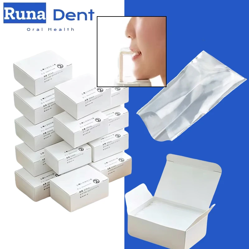 2000pcs Disposable Soft Rubber Bite Block Sleeves Dental X-Ray Film Protection Non-Slip Panoramic Imaging