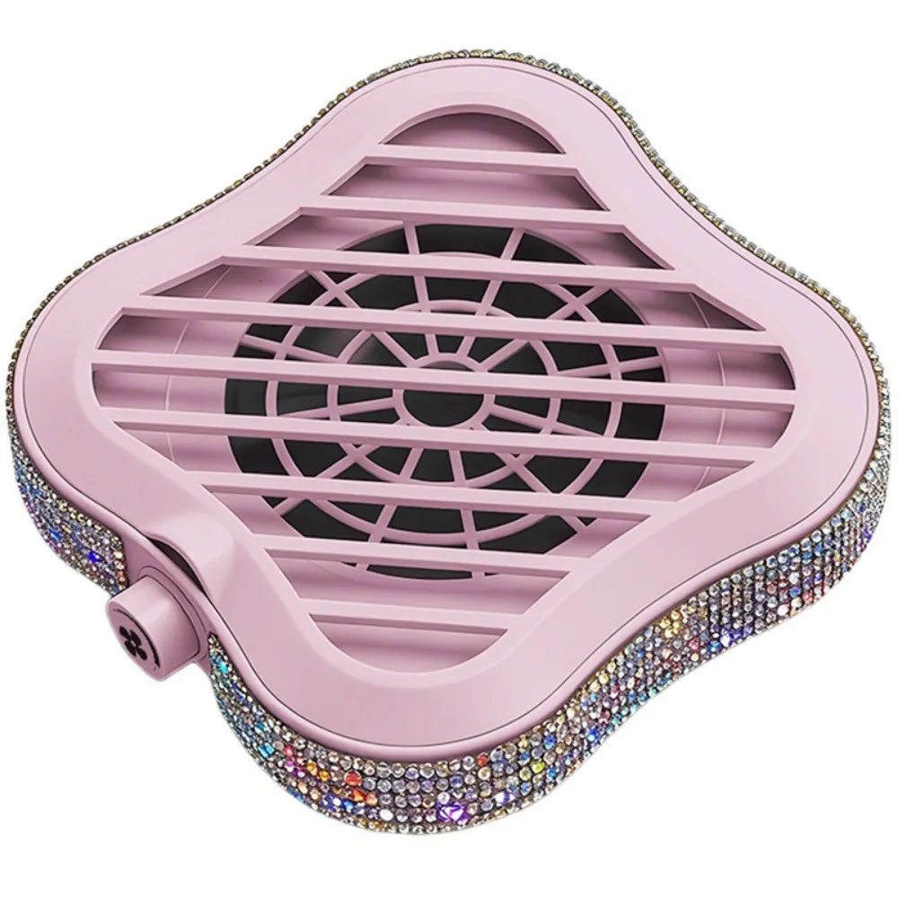 

Mini Nail Art Vacuum Cleaner Portable Low Noise Manicure Desk Collector High Suction USB Plug-in Fan Nail Dust Extractor