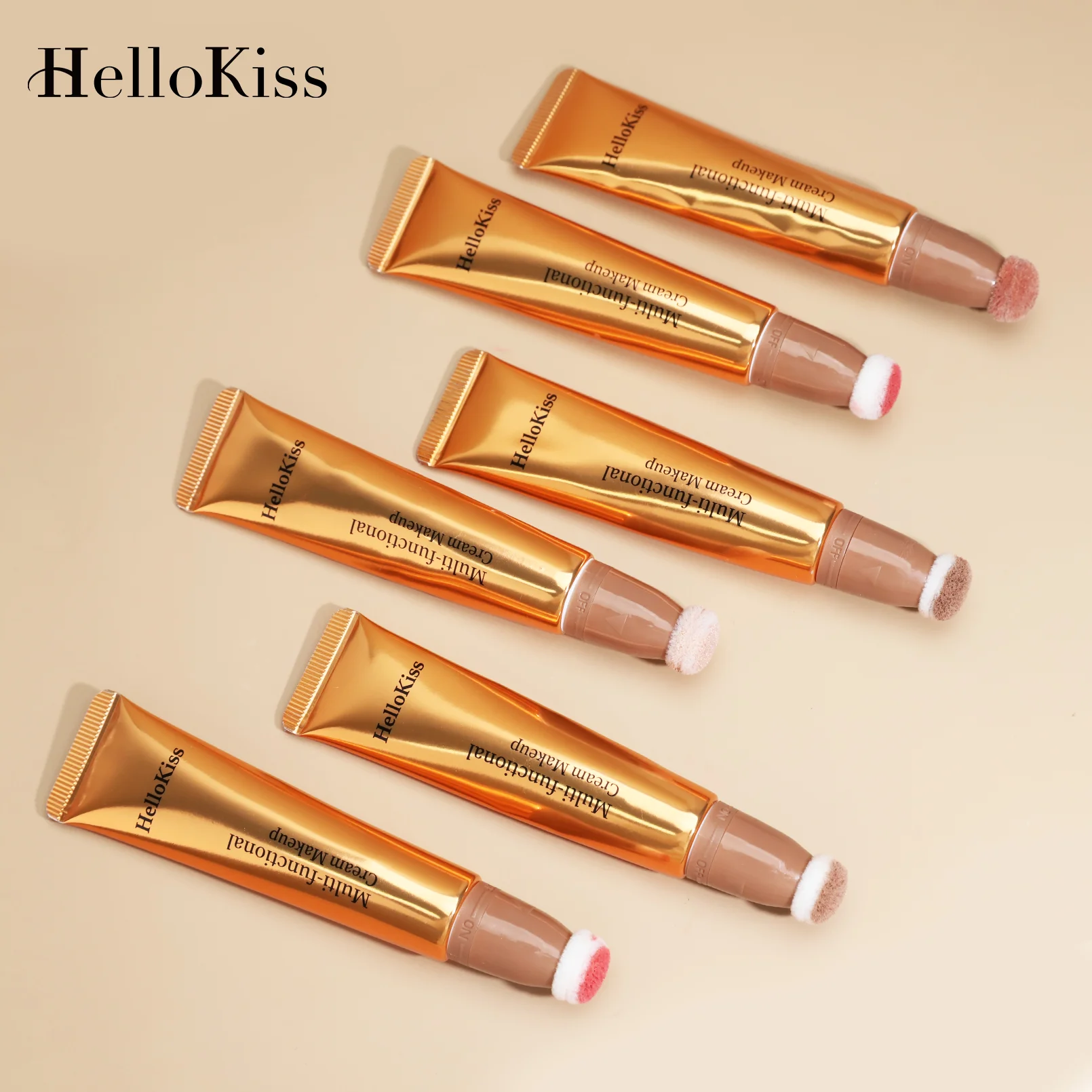Multifunktion ale Gesicht flüssige Rouge glatte Creme Wange Auge Körper erröten Text marker Stick Rouge wasserdichte Kontur Make-up