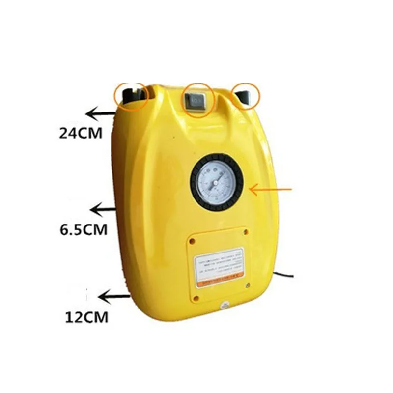 818003 Useful Rubber Dinghy Inflatable Pump High-pressure Electric Pump Assault Boats Fishing Boat Inflatable Pump