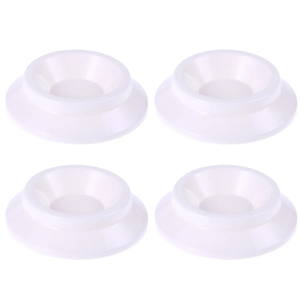 4Pcs Piano Caster Cups Non-Slip Anti-Skid Mats Protect Metal Brass Wheels Prevent Rust Tarnish Preserve Pedal Height Enhance