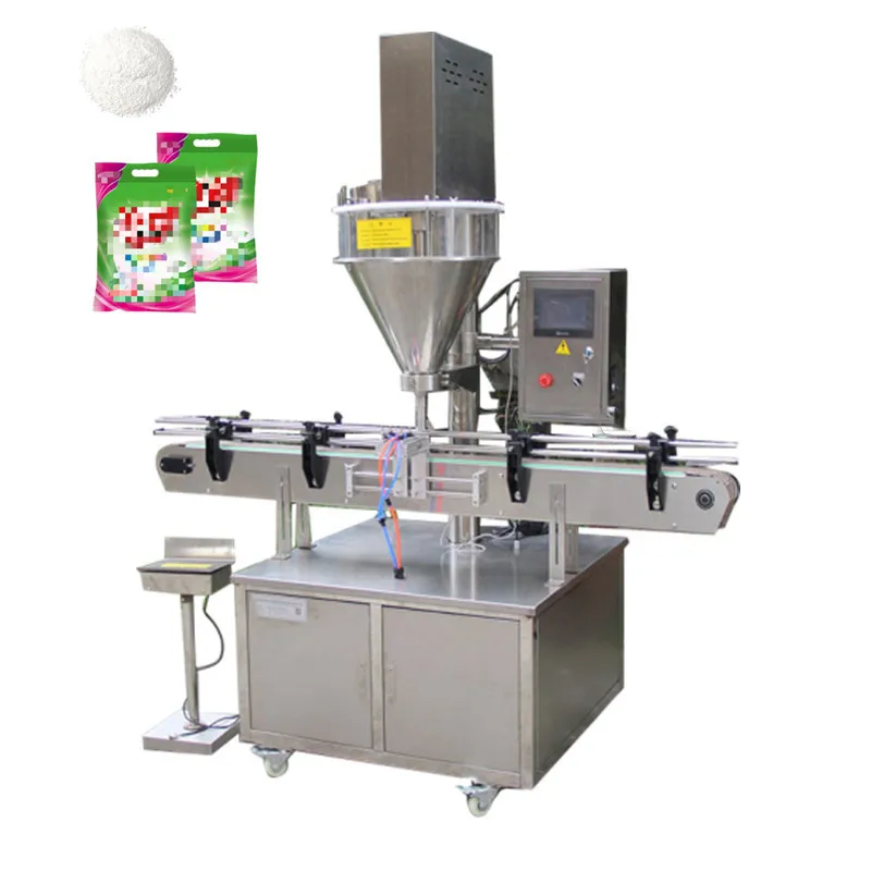 Automatic Large Capacity Flour Powder Spice Powder Laundry Detergent Weighing Filling Machine For Production Line