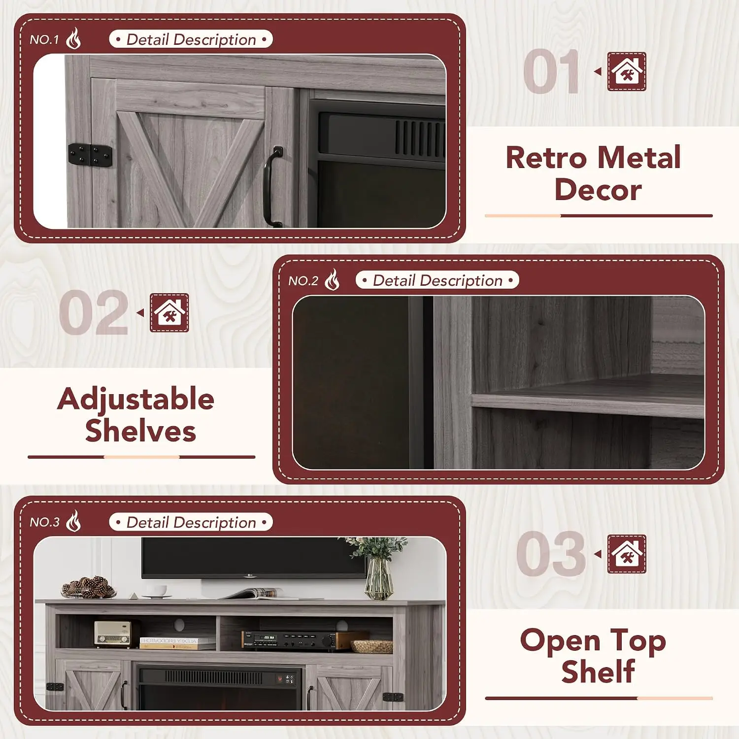 TV Stand with 26