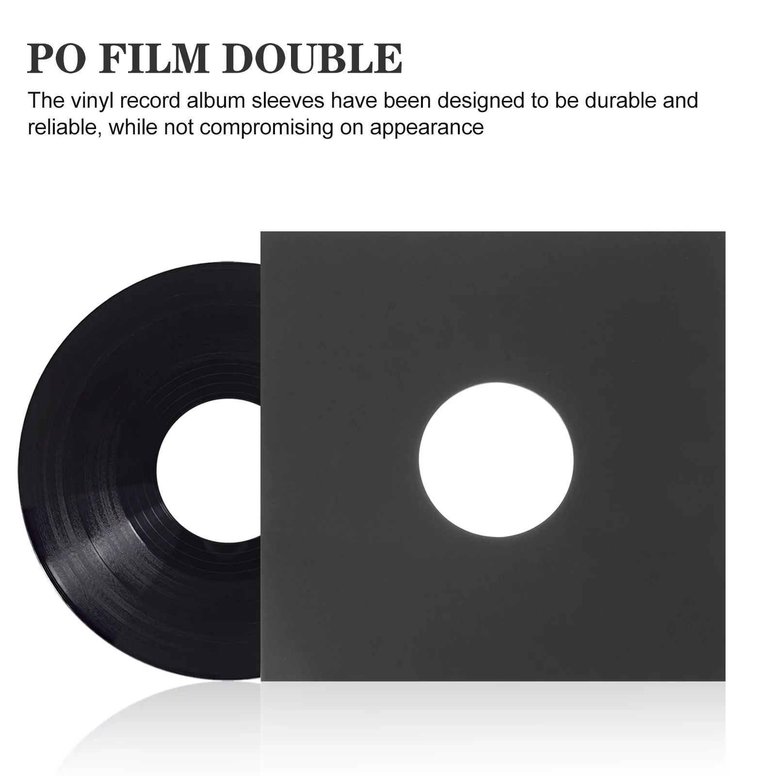10 Pcs The Album Record Bag Vinyl Records Standard Storage after Inner Protector image 3