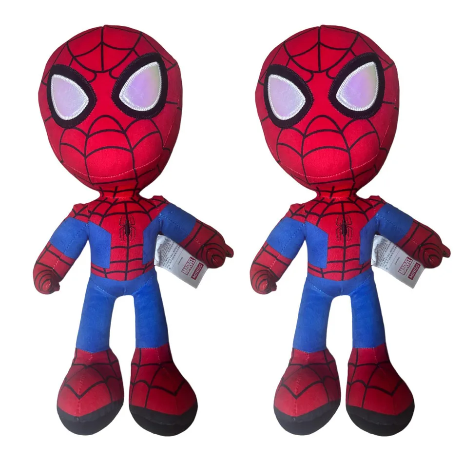 27-32CM Anime Avengers Spidermanes Plush Toys Into the Spider-Verse Gwen Peter Parker Noir Dolls Soft Stuffed Toy For Kids Gift