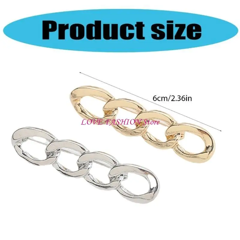 3pieces Metal Cighteners เข็มเข็มพินพินฟิตเนสสำหรับชุดต่างๆ Y166