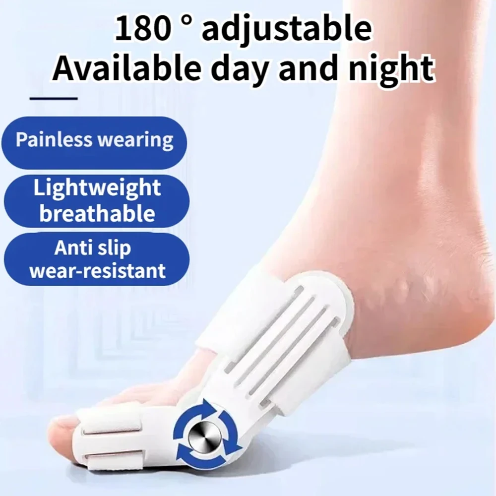 2pcs Big Bone Toe Bunion Splint Straightener Corrector Foot For Hallux Valgus Feet Care Protector Pain Relief Foot Care Tools