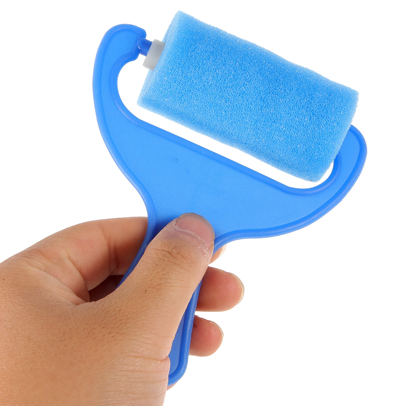 

4 pcs Paint Rollers Set Kids Painting Tools Handle Design Prevents Dirty Hands Sponge Paint Brush Sponge Rollers For