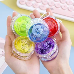 Nuovi giochi Casual 10 pezzi LED lampeggiante YoYo Ball classico meccanismo frizione per bambini Magic Yo-Yo Toys for Kids toy Party Fashion Toy