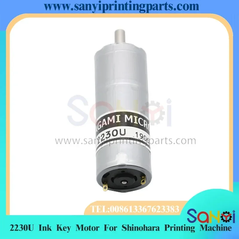 1 Piece 2230U Shinohara Printing Ink Key Motor 12v For Offset Machine Parts