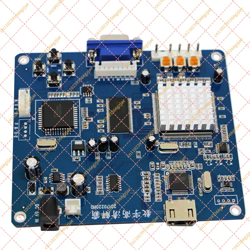 Quality HD Jieba VGA/RBGS SG-VC9900 Game Conversion Board Low Solution To High Solution