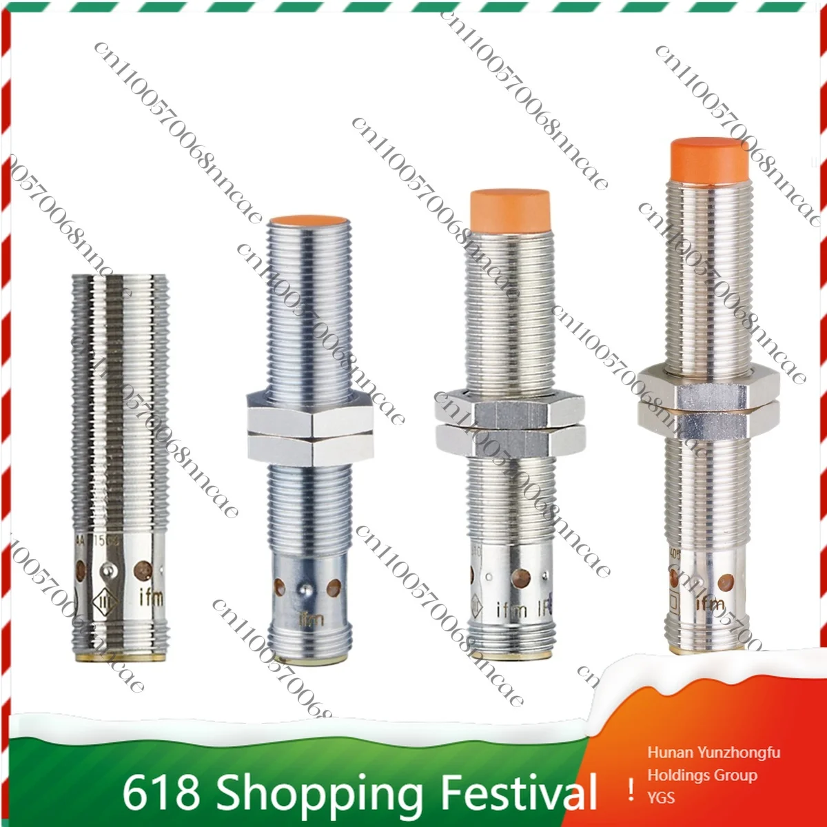IFS200-IFS205 Inductive Proximity Switch, Original Replacement Sensor with 1 Year Warranty, M8/M12 PNP NPN NO NC