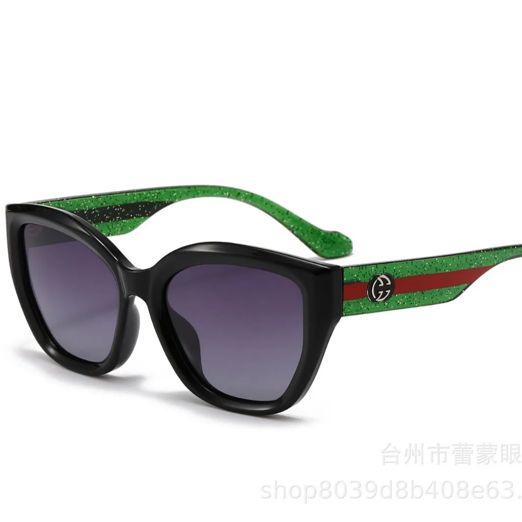 

Ins 2025 Polarized Cat Eye Sunglasses Women Men Trendy Luxury Letters Sun Glasses New Vintage Eyewears UV400 Gafas De Sol Hombre