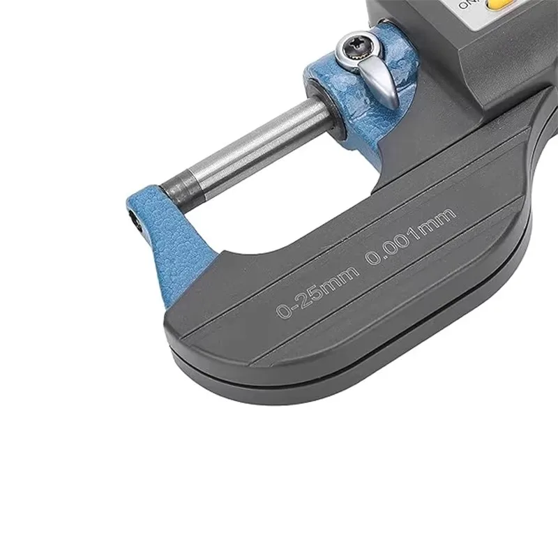 Precision Digital LCD Electronic Caliper 25-50mm Range IP54 Waterproof Stainless Steel Micrometer Industrial Engineering Tool