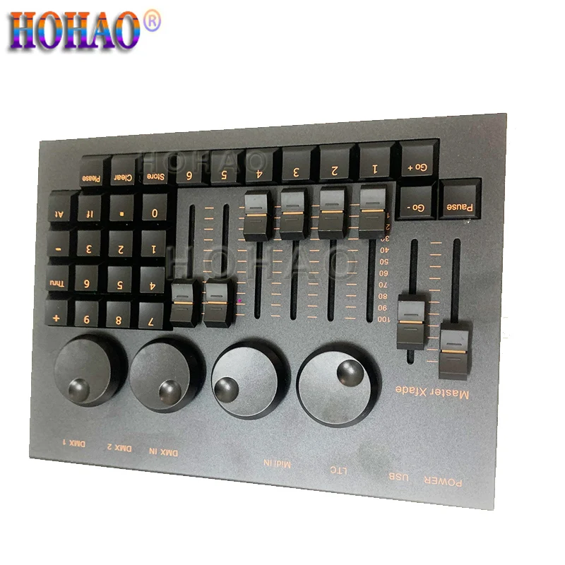 2024 New Hot Mini Command Wing Console With Handbag Small Size Powerful Function Top Quality Factory On Sales Disco Dj Lighting