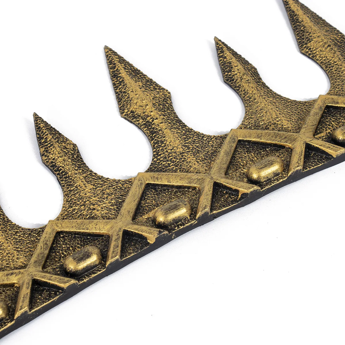 Königskrone für Männer und Frauen, voll rund, PU, königlicher Geburtstag, Prinz, Abschlussball, Könige Krone, mittelalterliche Kopfbedeckung, Cosplay, Halloween, Tiara-Kostüm – Detail 16