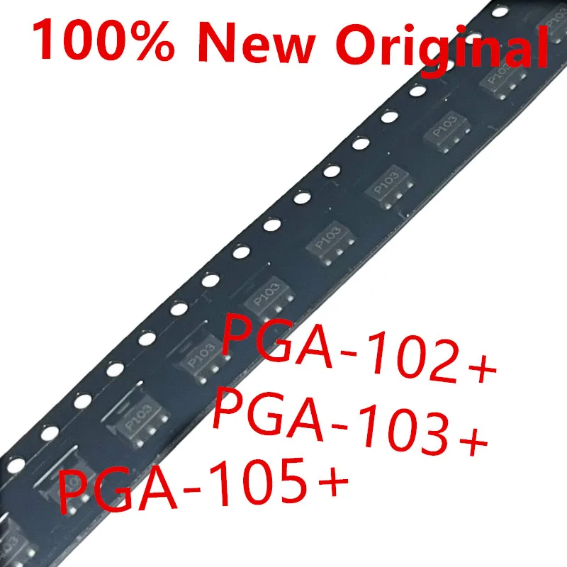 10piece  PGA-102+  PGA1 、PGA-103+  P103 、PGA-105+  P105   New Wide Band Low Power Amplifier chip   PGA-103