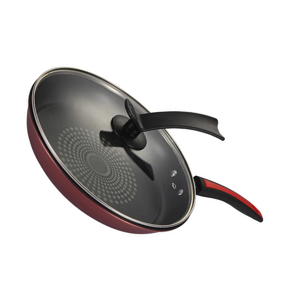 28cm Nonstick Iron Frying Pan Smokeless Design for Daily Stir Fry For Steak Eggs All Stove Compatibility Confirmed