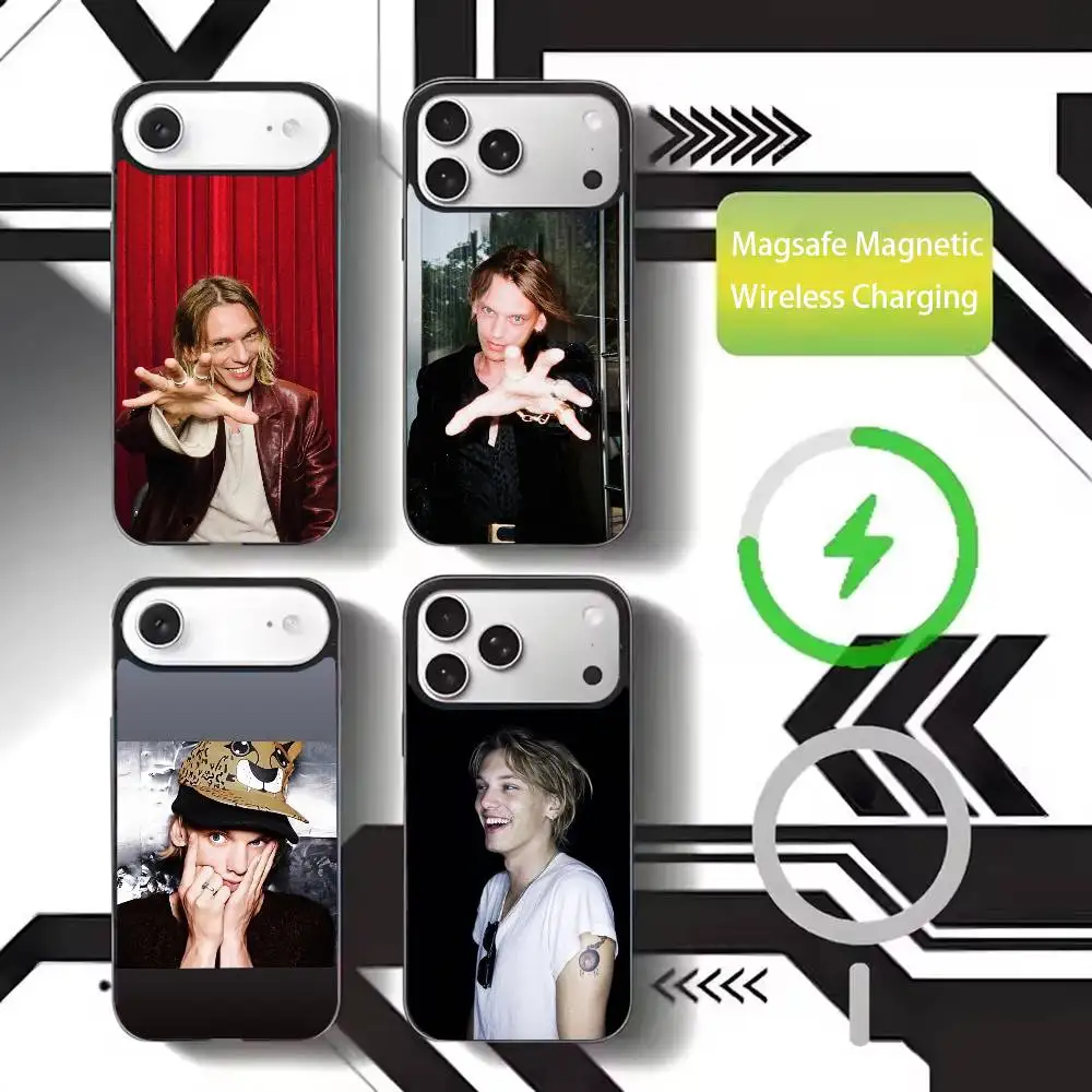 

J-Jamie C-Campbell Bower Phone Case For iPhone17,16,15,14,13,12,11 Plus,Pro Max Magnetic For Magsafe Wireless Charging