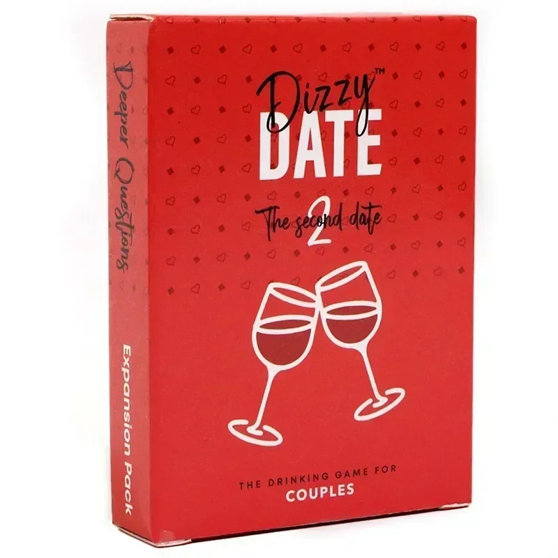 2023 NEW Dizzy Date Card Game For Couples Date Nights Game 100 Cards And Parties Perfect Couples Gift Beer Pressure