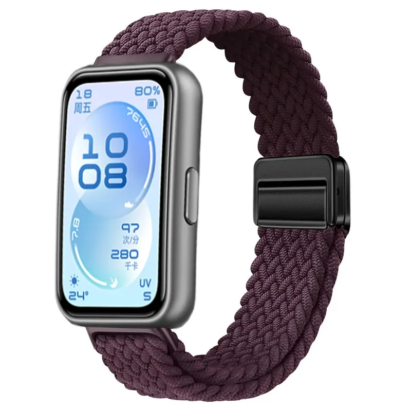 Offizielles geflochtenes Nylon-Schlaufenarmband für Huawei Band 11/11 Pro, Armband mit magnetischer Schnalle für Huawei Band 8/9/10/11/11 Pro – Detail 9
