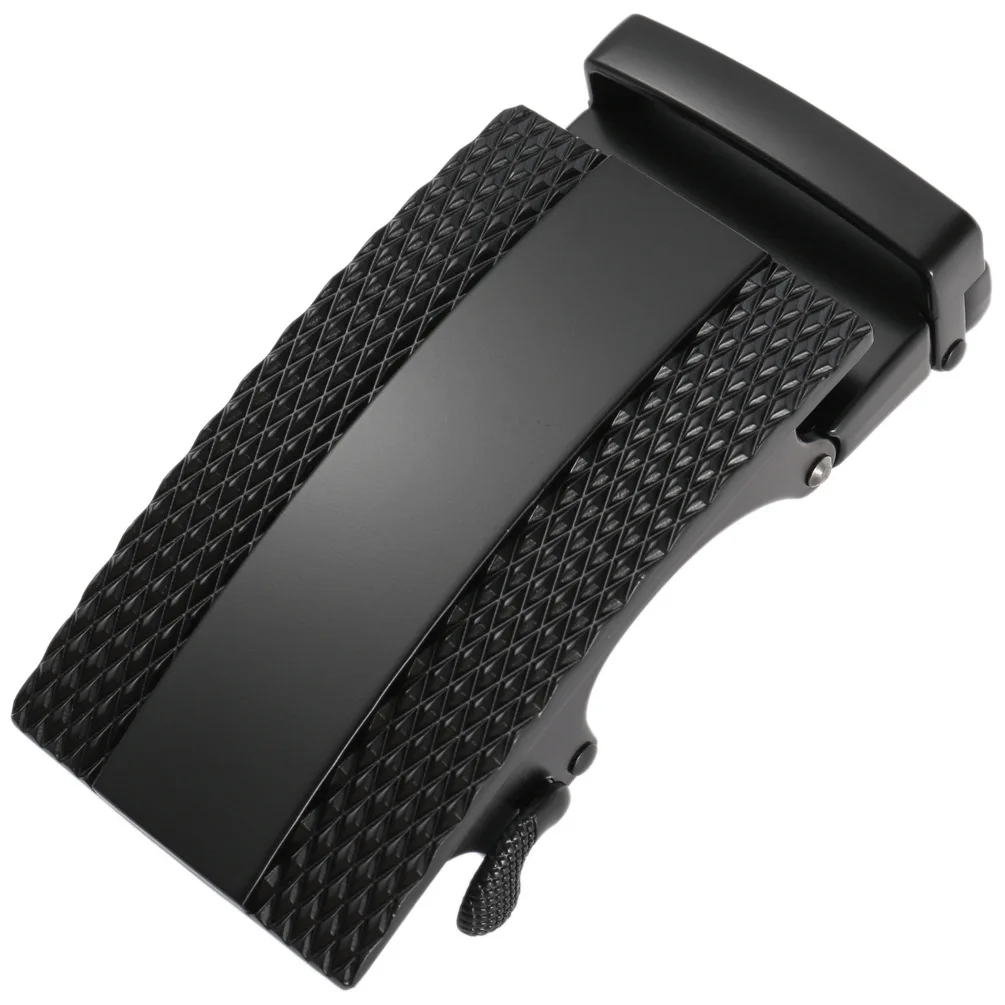Business Belt Automatic Buckle Men's Fashion Casual Accessories Solid Color Hundred Belt Buckle