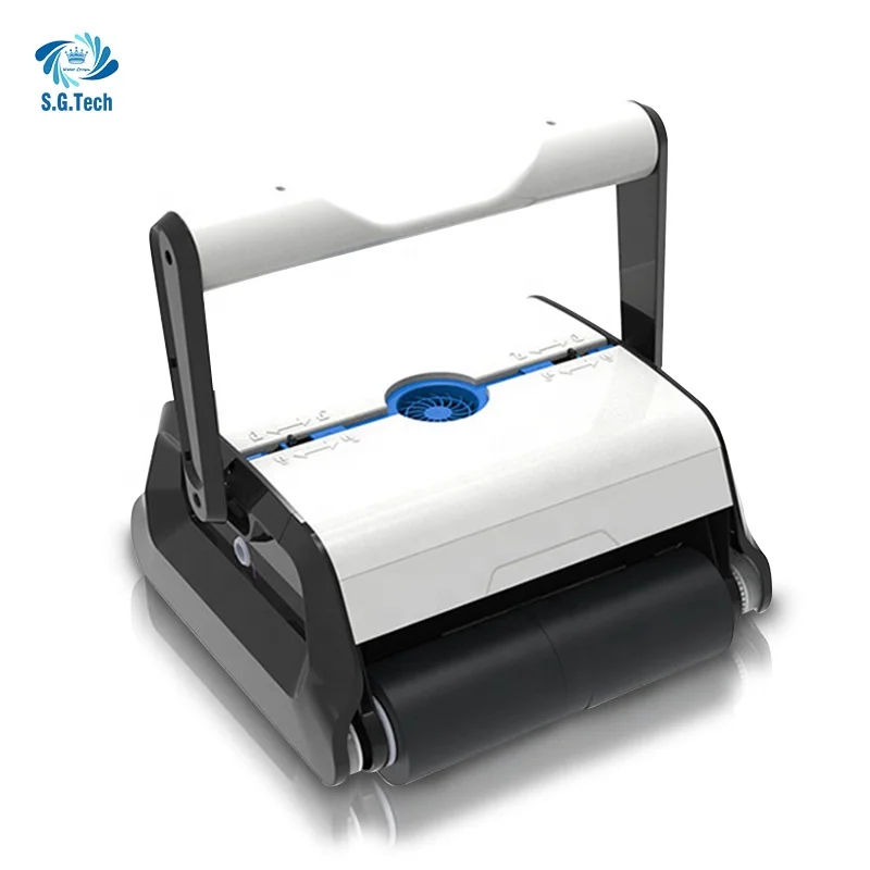 Robotic Pool Cleaner ABS Aluminum Automatic Swimming Pool Vacuum Cleaning Machine