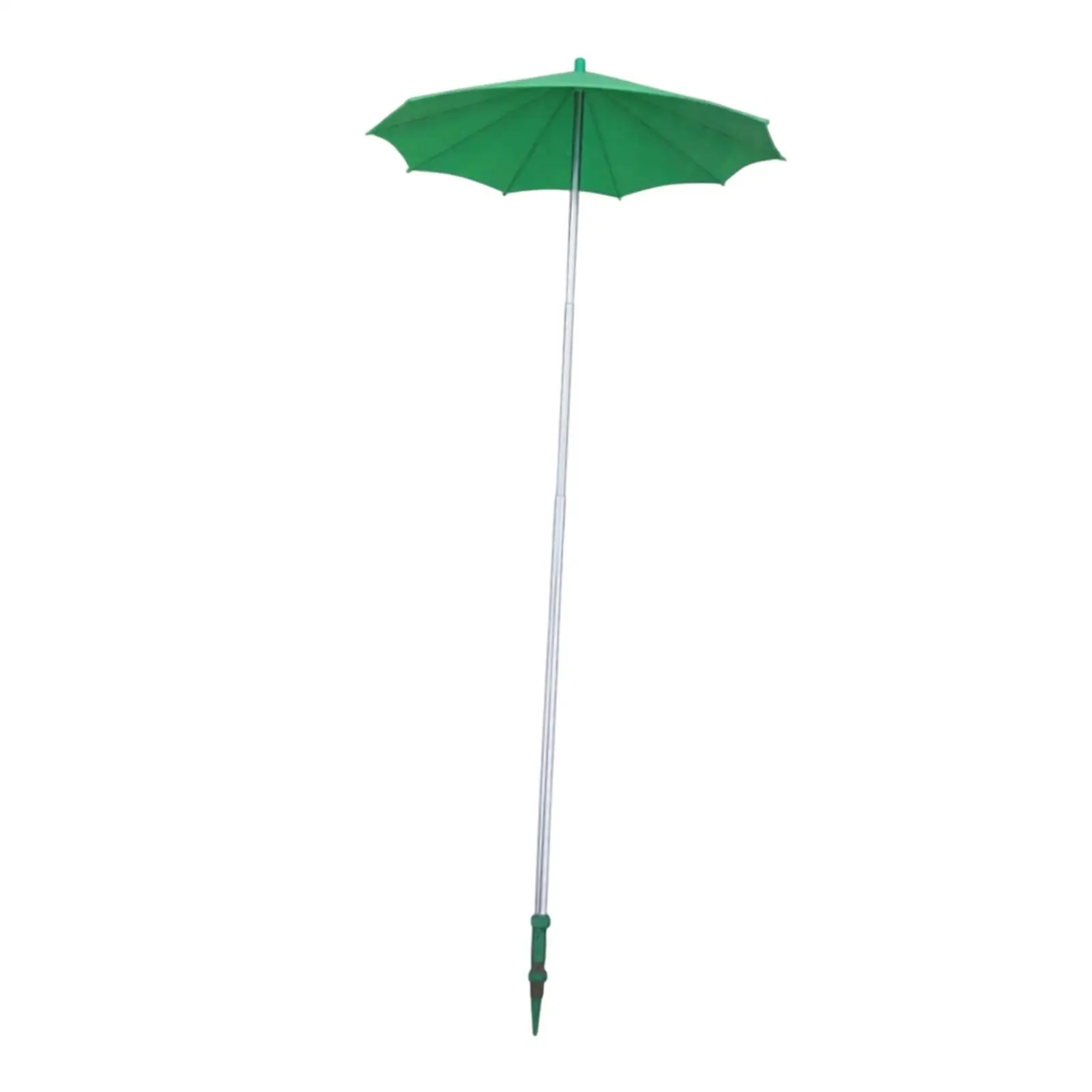 Plant Shade Umbrella Stainless Steel Frame Fabric Canopy Yard Decor Easy Setup for Balcony Flower Pots