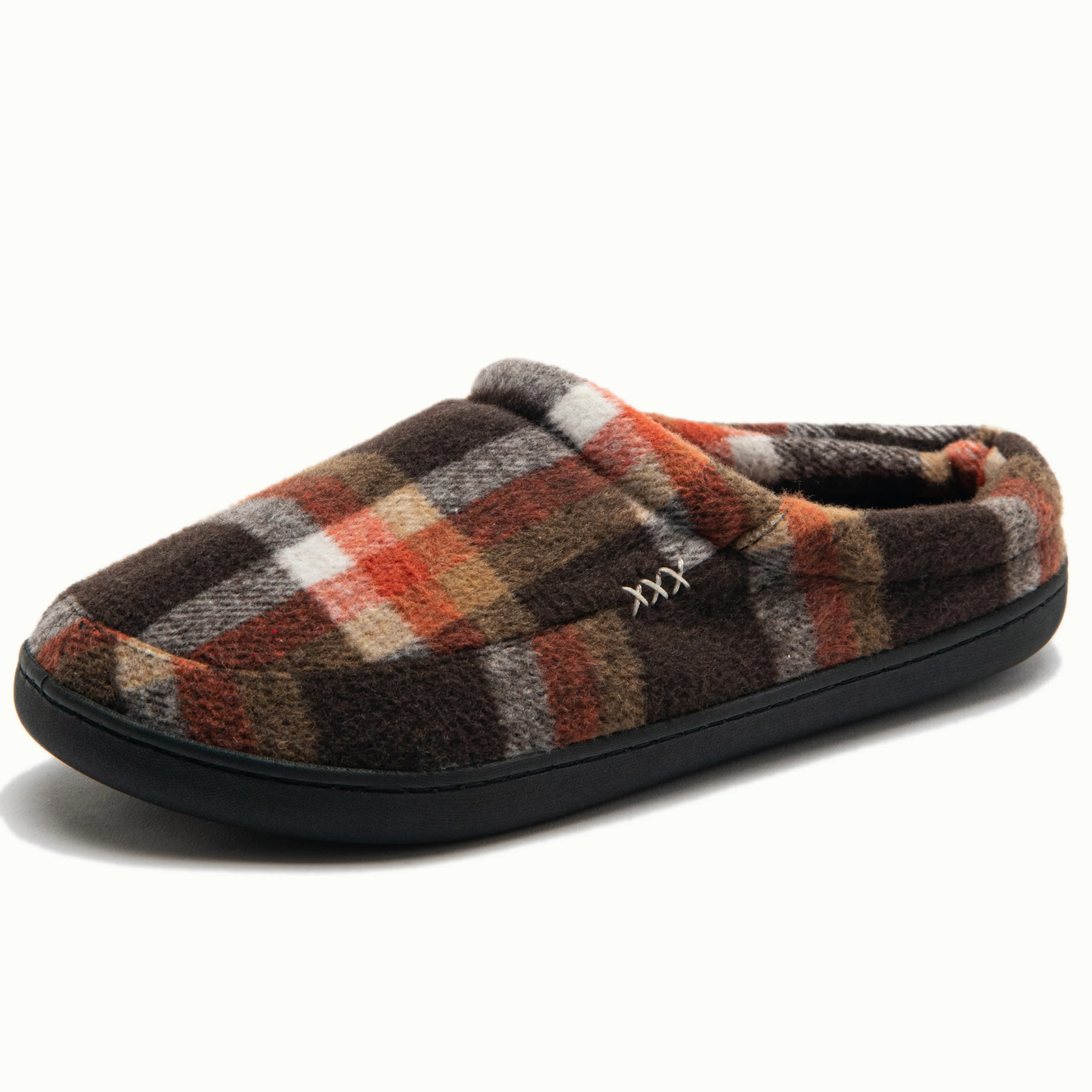 Cotton slippers men winter indoor home with cashmere warm can be worn outside the dirty cotton shoes