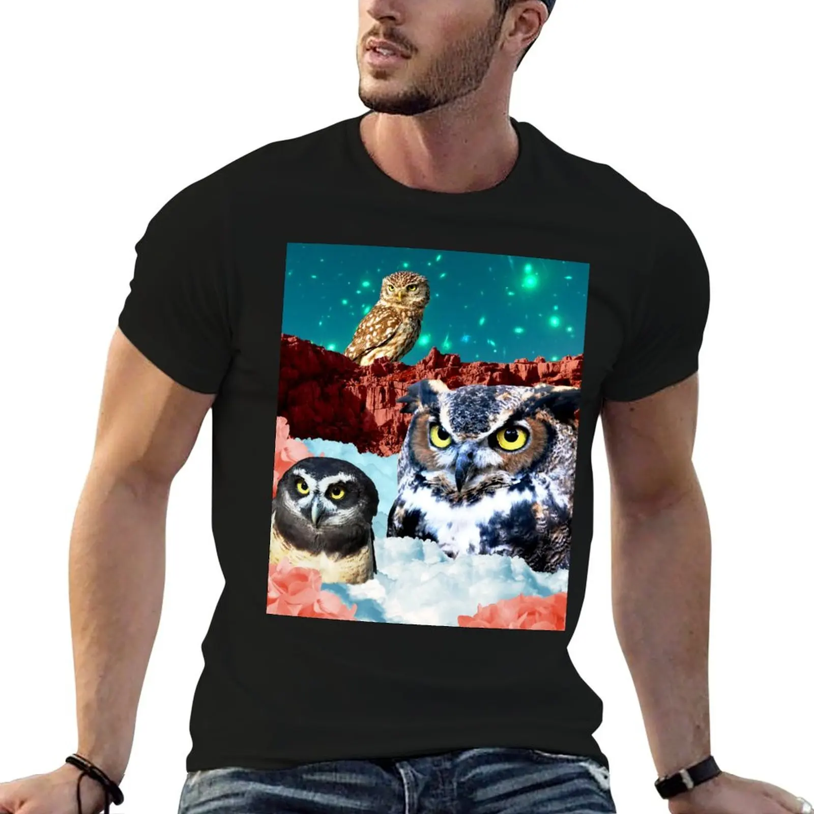 Kindly Owl Gods of the Red Mesa T-Shirt Functional Casual Short Sleeve Tee