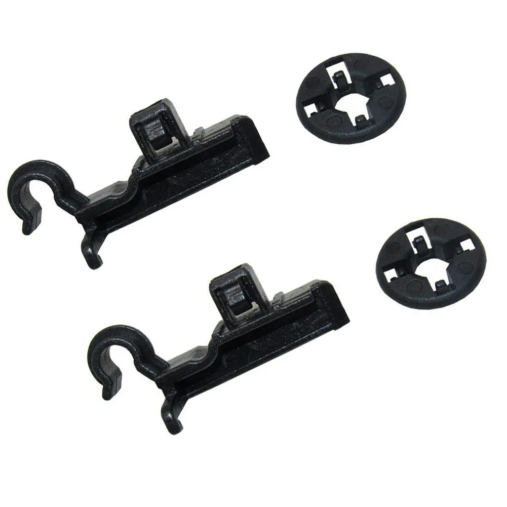 2 Set Car Hood Prop Rod Clips Grommet Plastic Bonnet Stay Holder 53452-02060 90480-15034 For Toyota Corolla 2003-2007